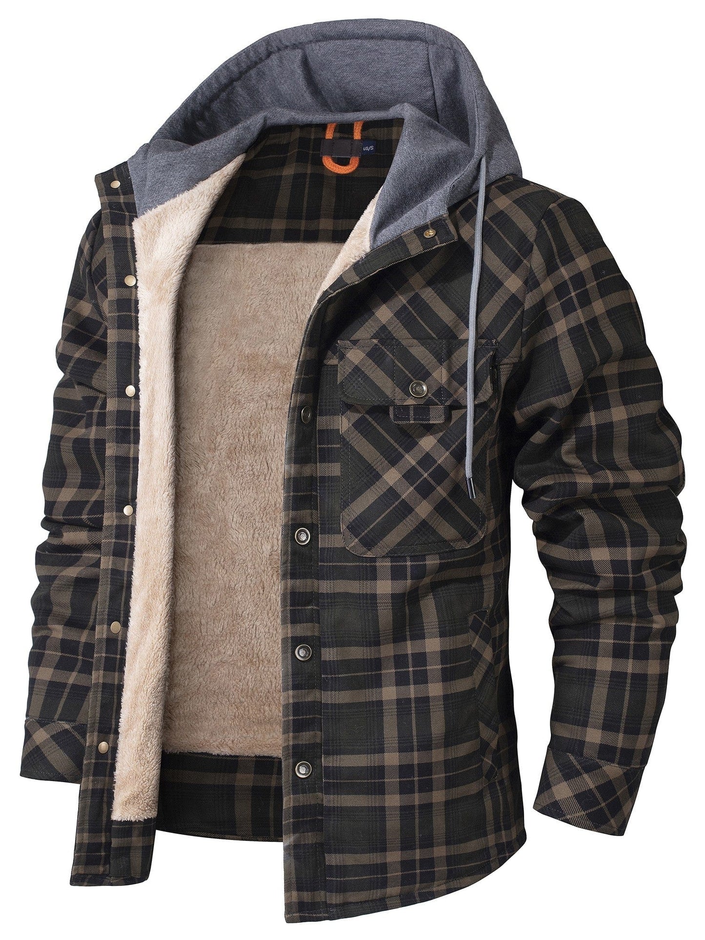Highlander Hooded Flannel Jacket (9 Designs) - Iron Thread
