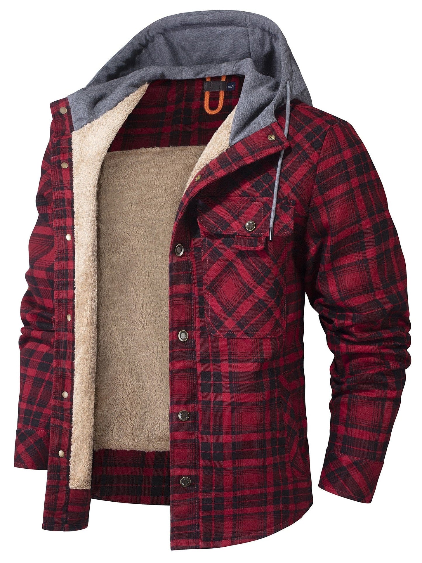 Highlander Hooded Flannel Jacket (9 Designs) - Iron Thread