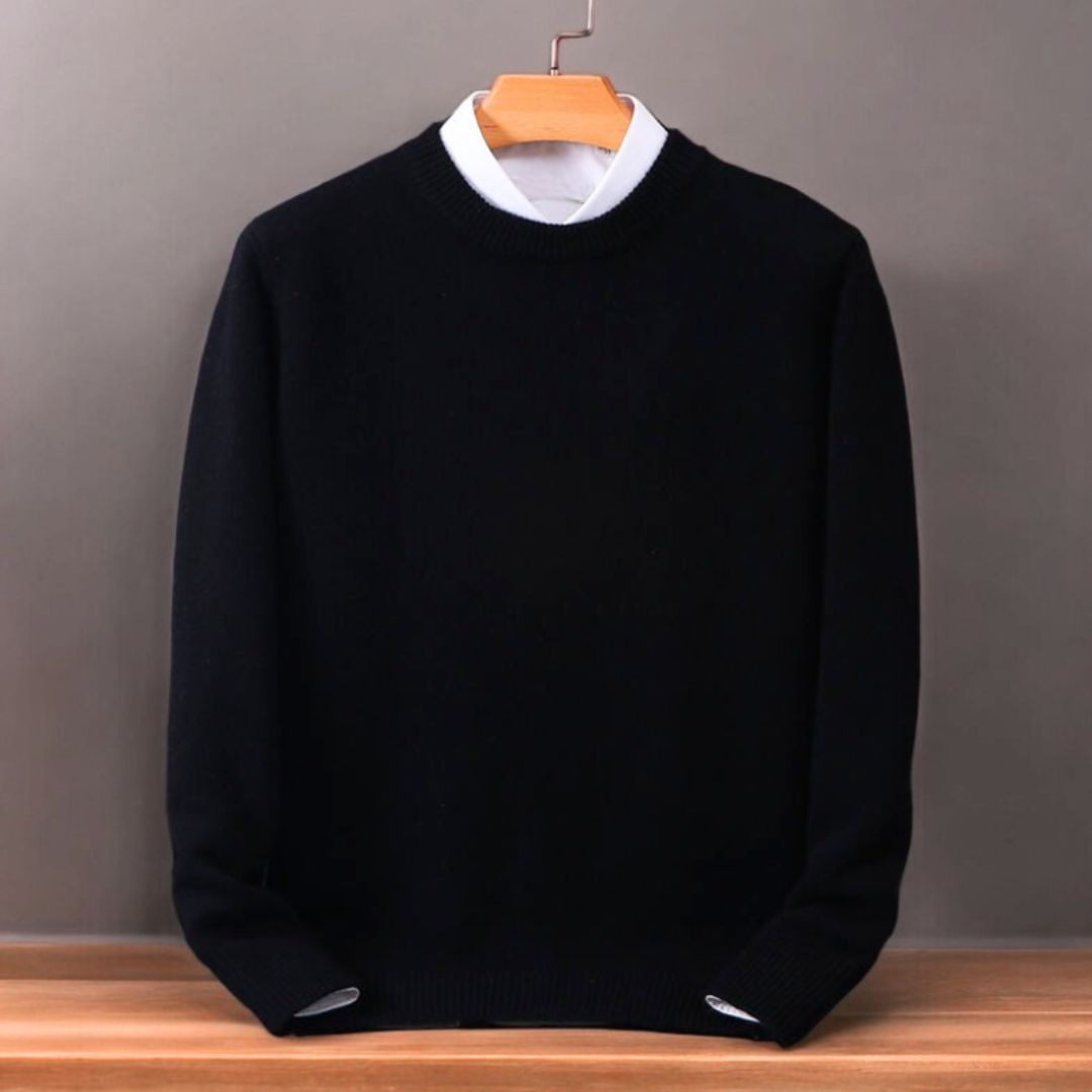 Whitby Cashmere Sweater - Iron Thread