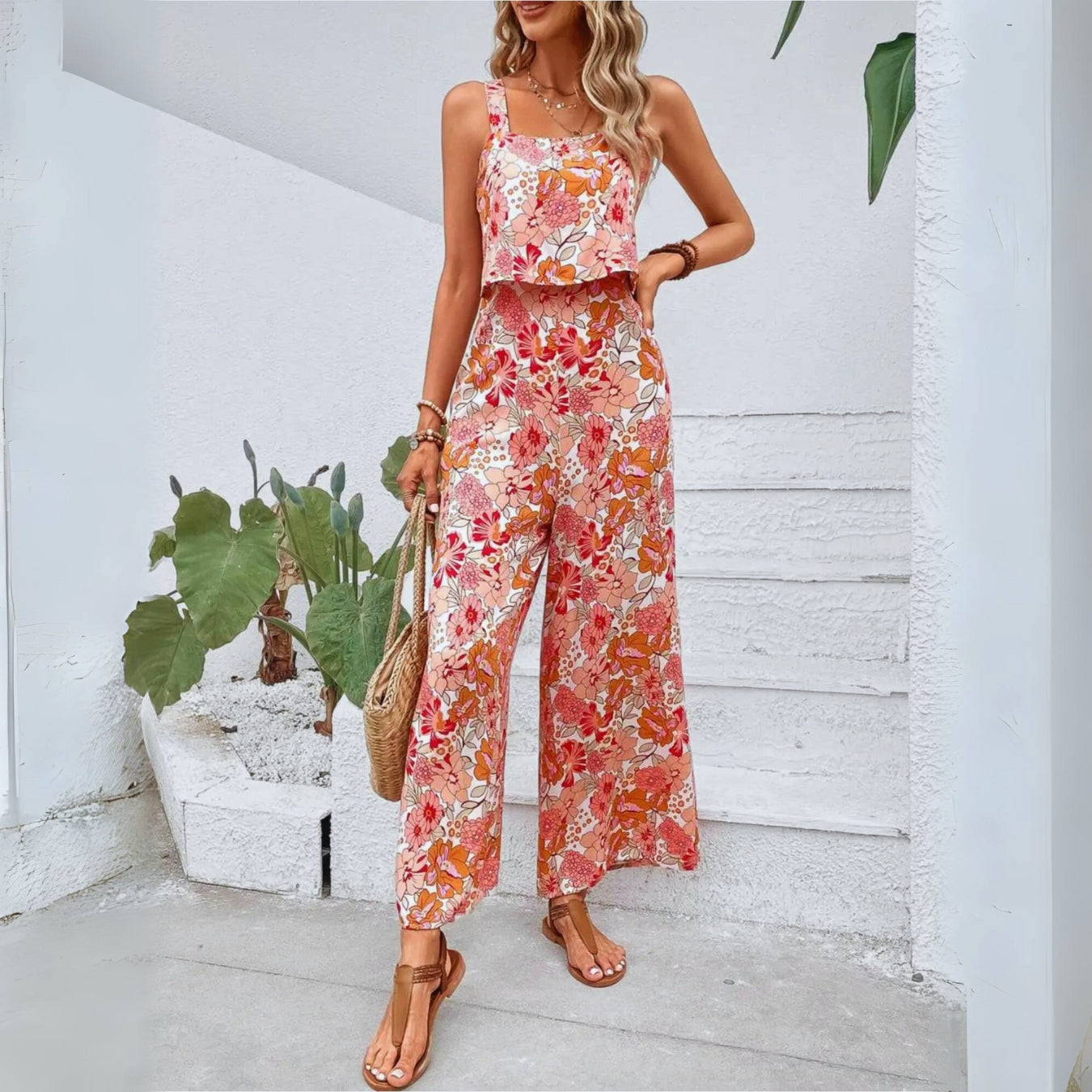 Summer Backless Romper - Iron Thread