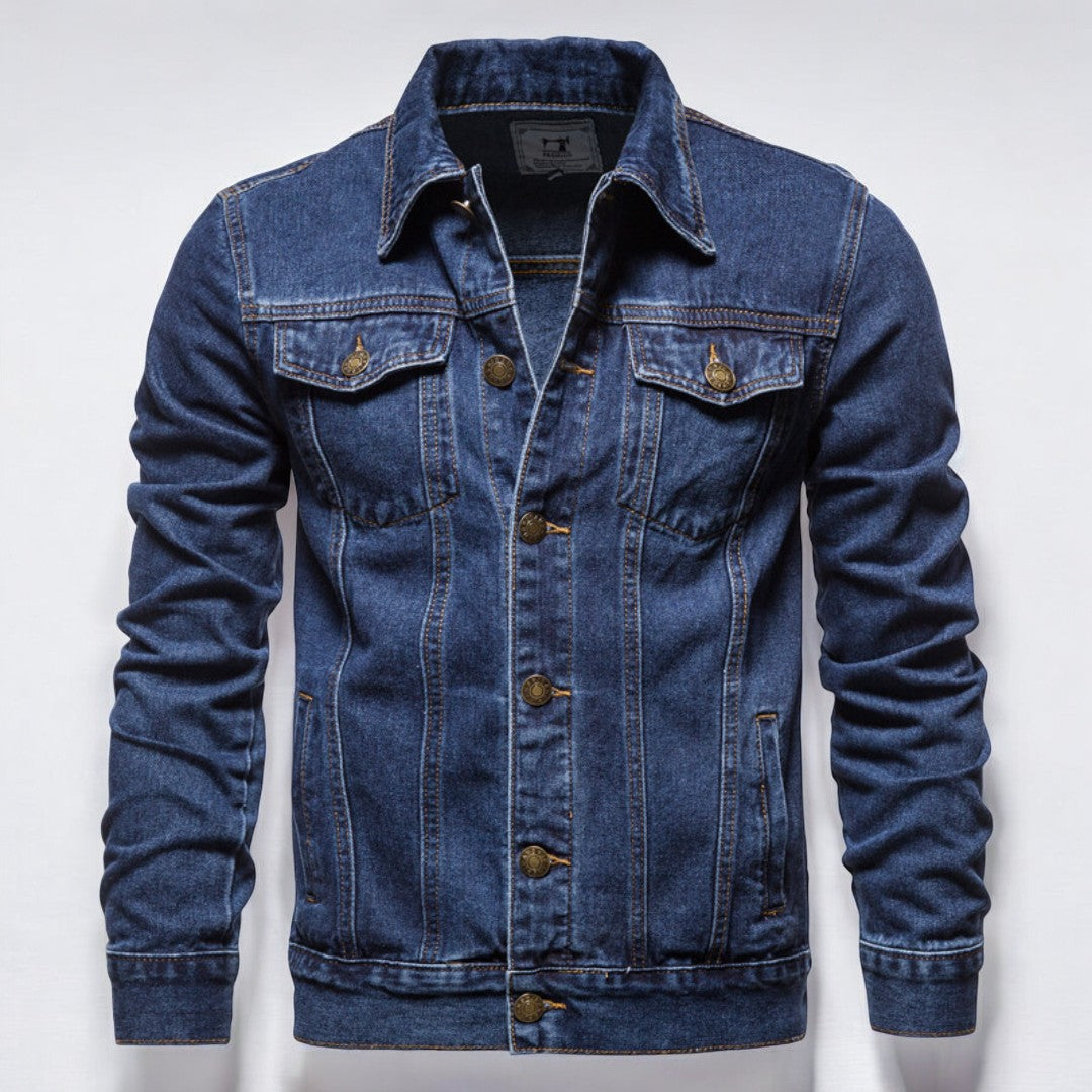 Maverick Washed Denim Jacket - Iron Thread