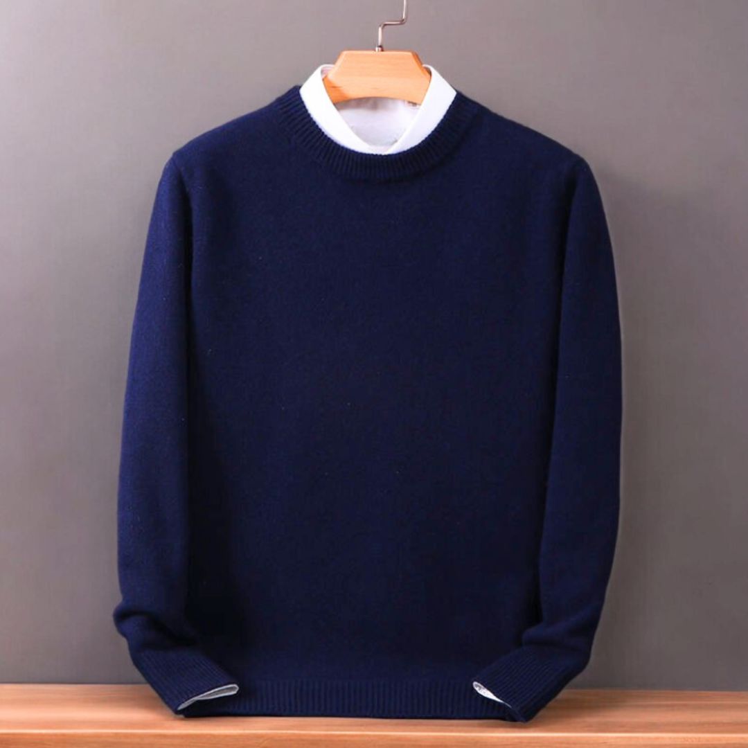 Whitby Cashmere Sweater - Iron Thread