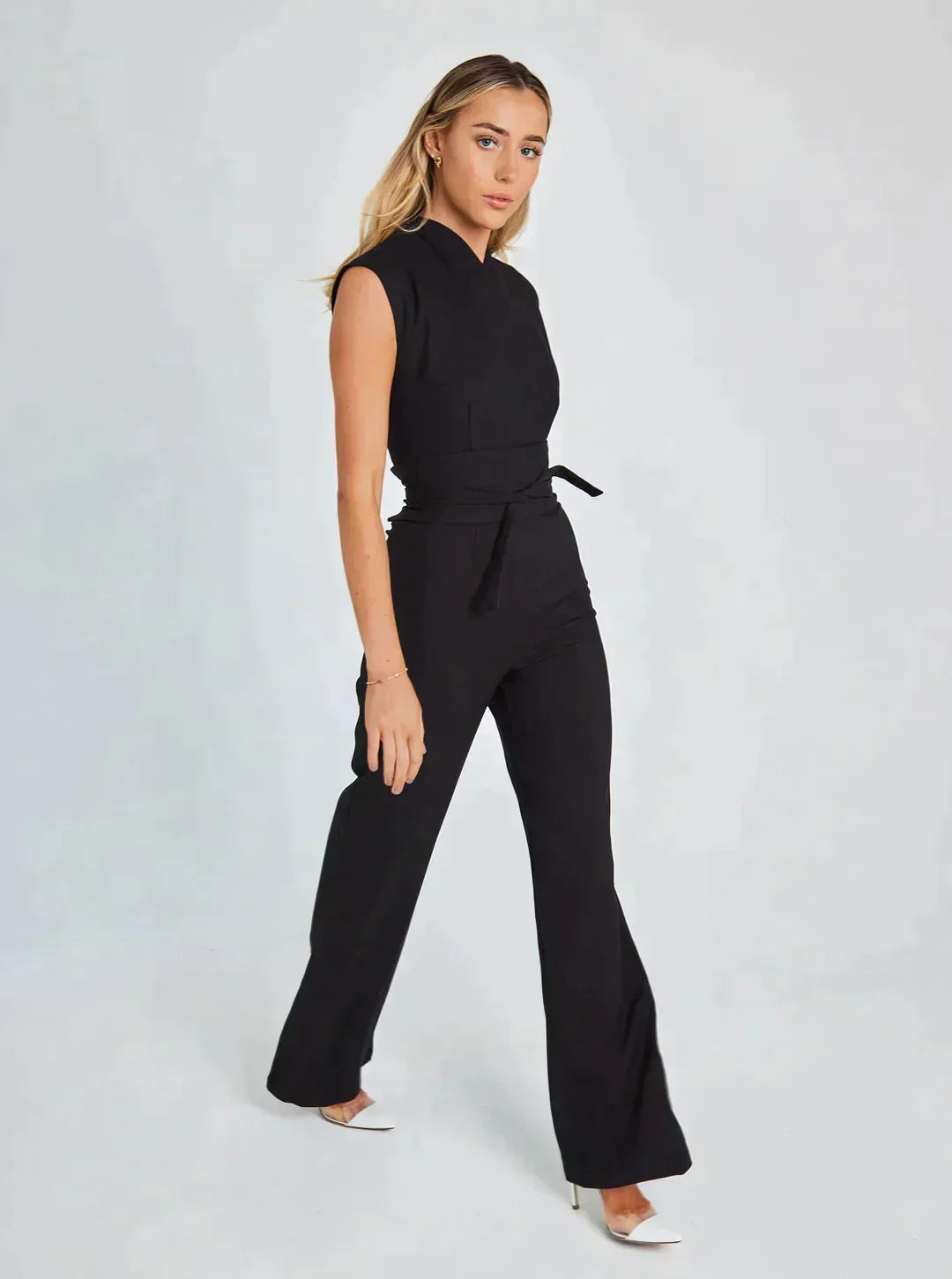 Layla Wide-Leg Jumpsuit - Iron Thread