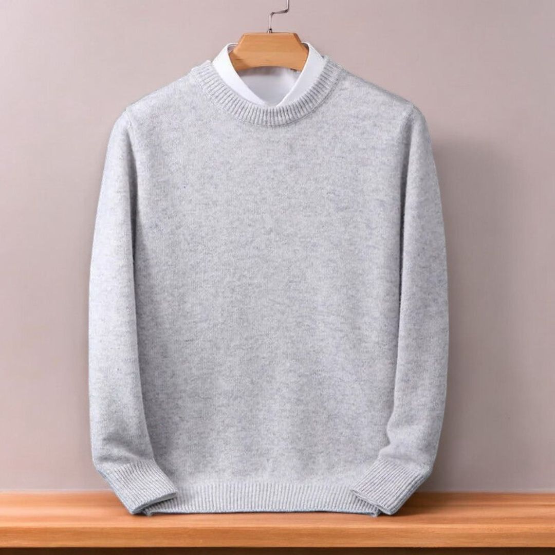 Whitby Cashmere Sweater - Iron Thread