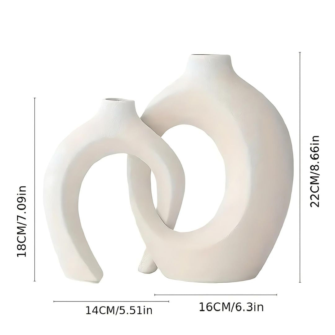 Abstract Vase Set - Iron Thread