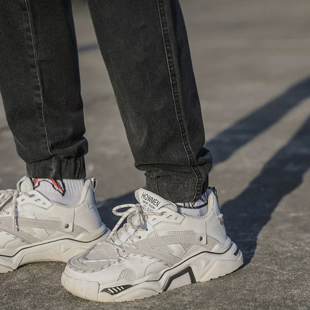 Utility Denim Joggers - Iron Thread