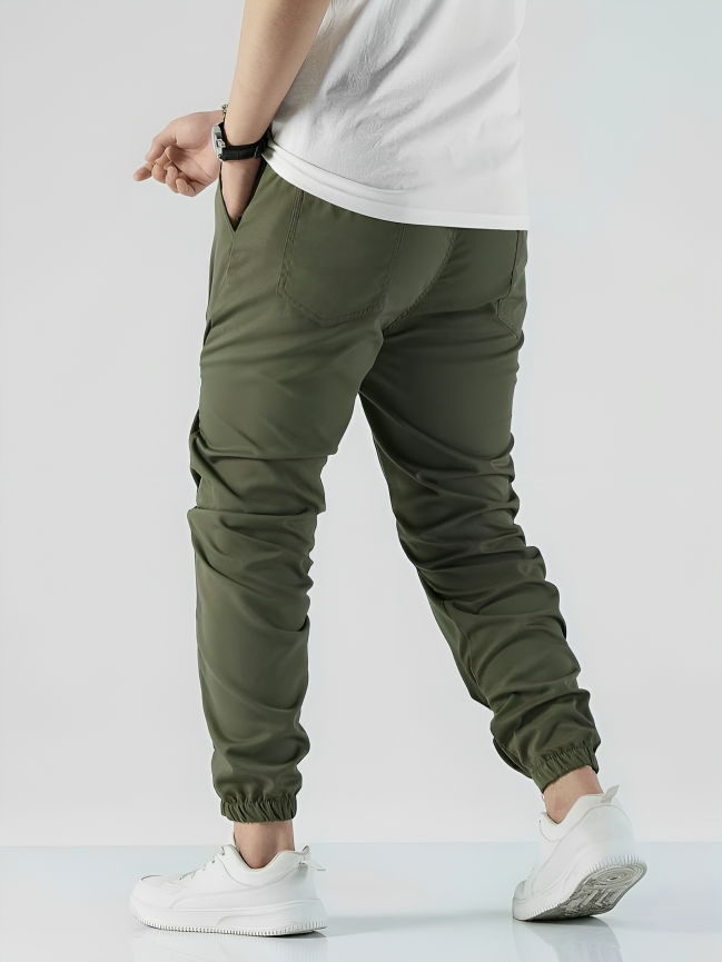 Silkenave Joggers - Iron Thread
