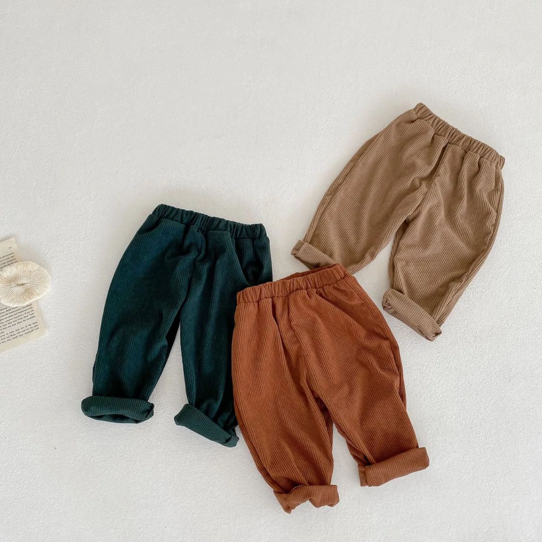 Corduroy Kids Set - Iron Thread