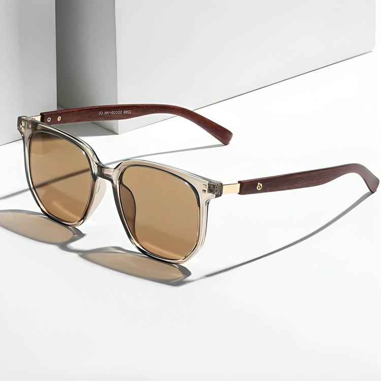 Handcrafted Wooden Sunglasses - Iron Thread
