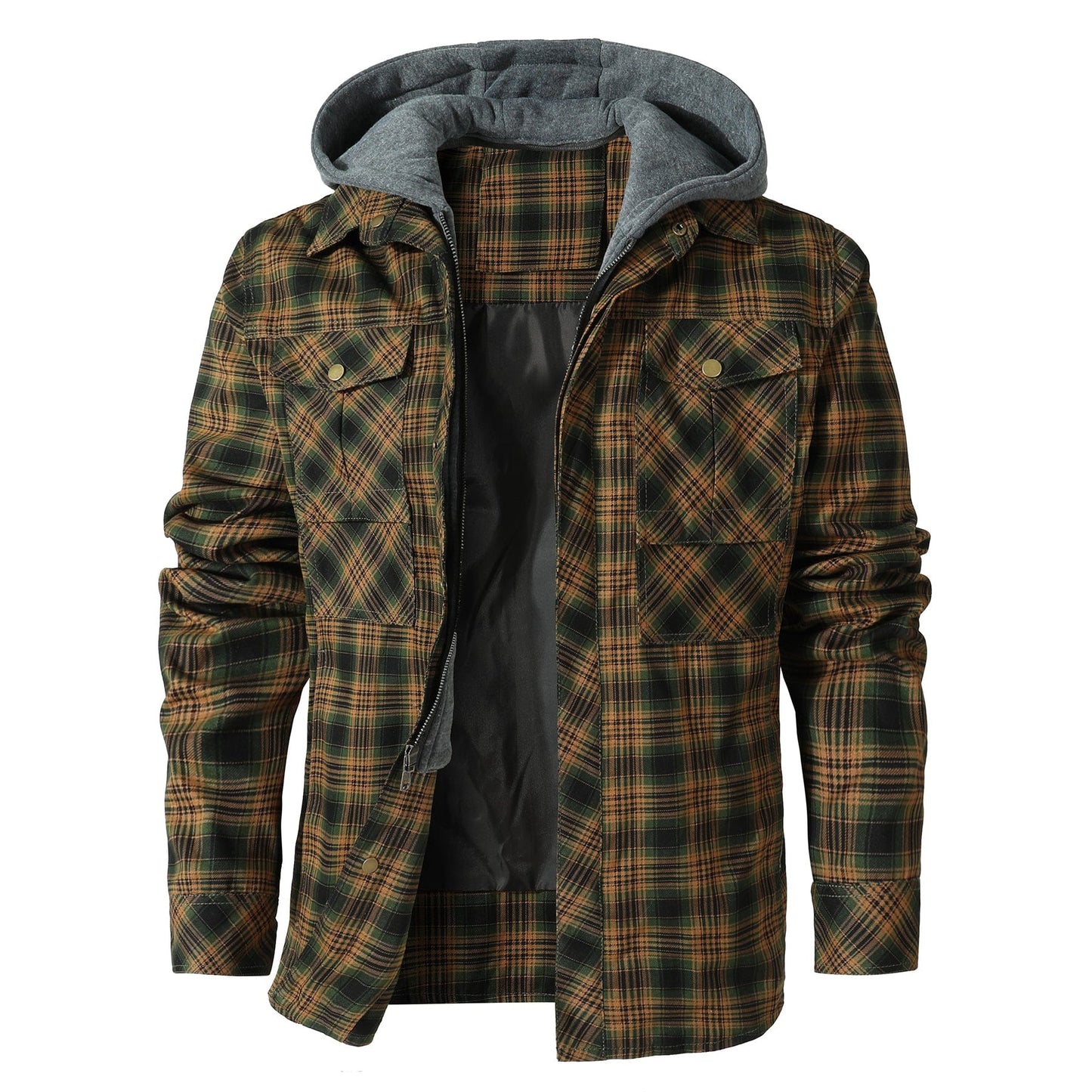 TrailGuard Hooded Flannel Jacket (4 Designs) - Iron Thread