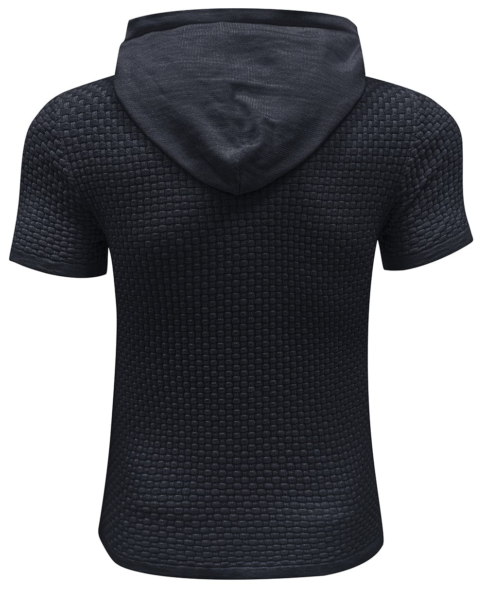 FlexLite Short-Sleeve Hoodie (8 Designs) - Iron Thread
