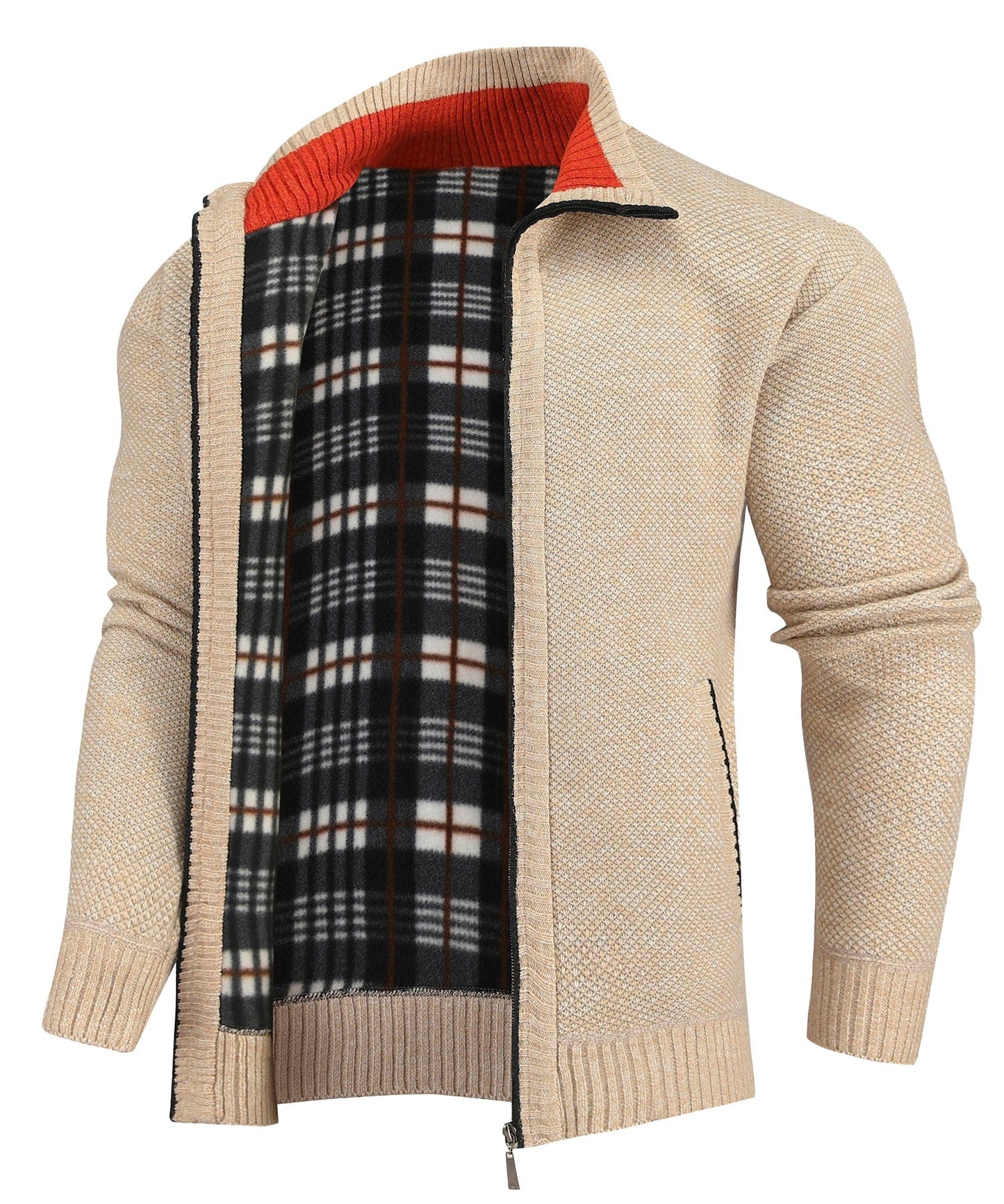 Ridgeway Flannel Lined Sweater (5 Designs) - Iron Thread