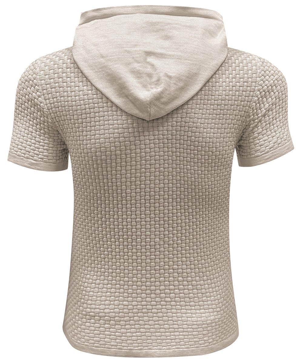 FlexLite Short-Sleeve Hoodie (8 Designs) - Iron Thread