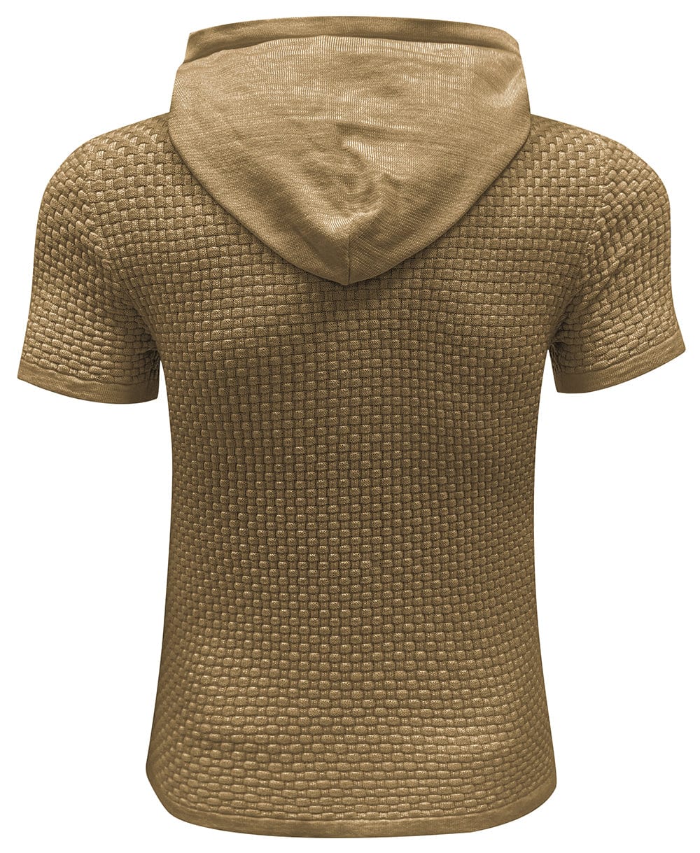 FlexLite Short-Sleeve Hoodie (8 Designs) - Iron Thread