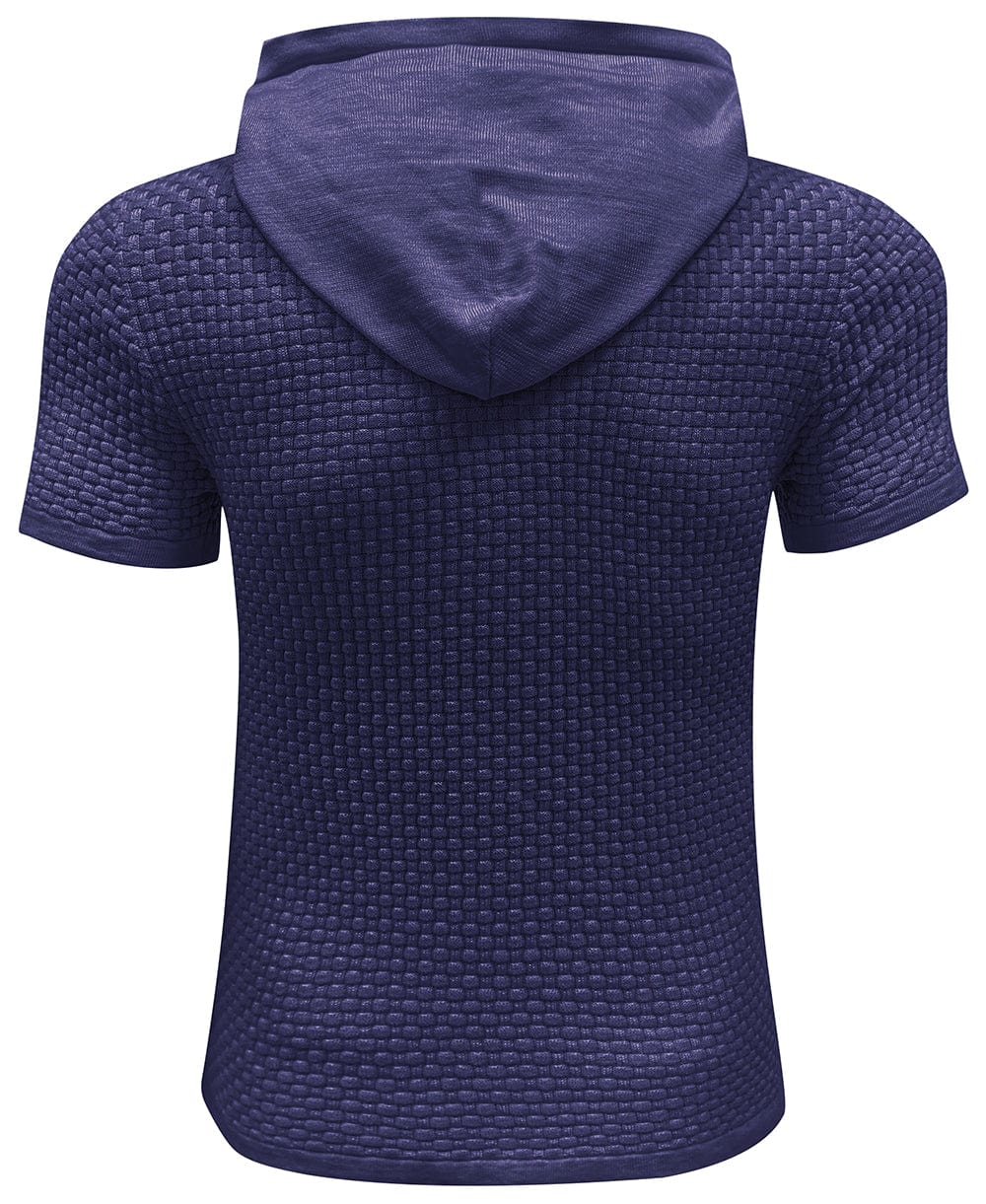 FlexLite Short-Sleeve Hoodie (8 Designs) - Iron Thread