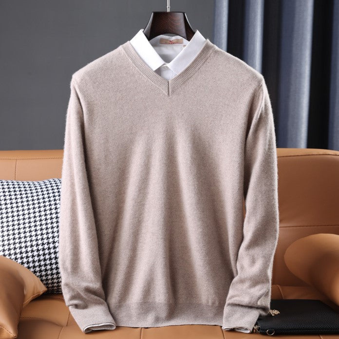 Vienna Cashmere Sweater - Iron Thread