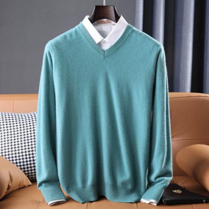 Vienna Cashmere Sweater - Iron Thread