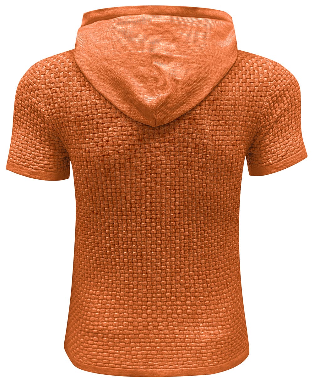 FlexLite Short-Sleeve Hoodie (8 Designs) - Iron Thread