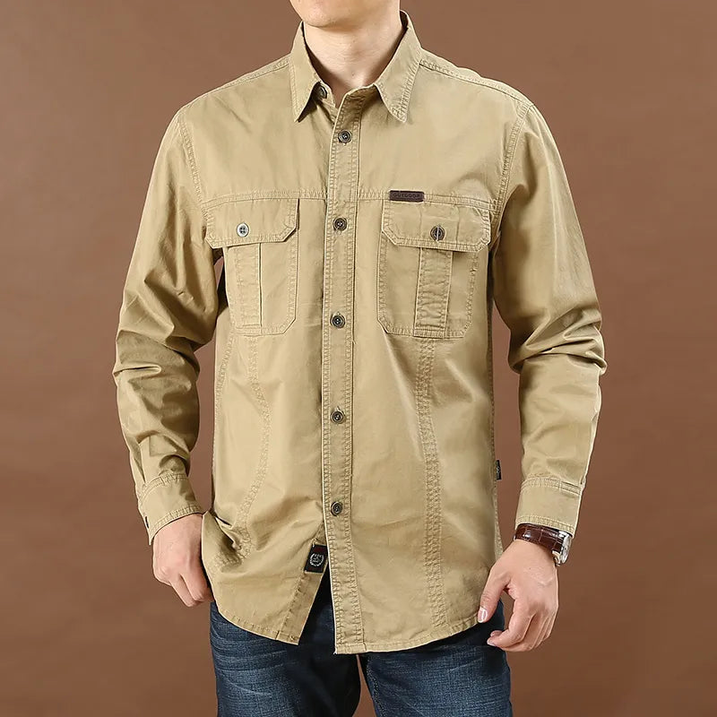 Douglas Cargo Shirt - Iron Thread