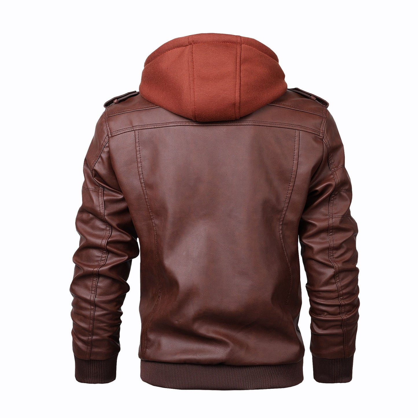 Archibald Premium Leather Jacket - Iron Thread