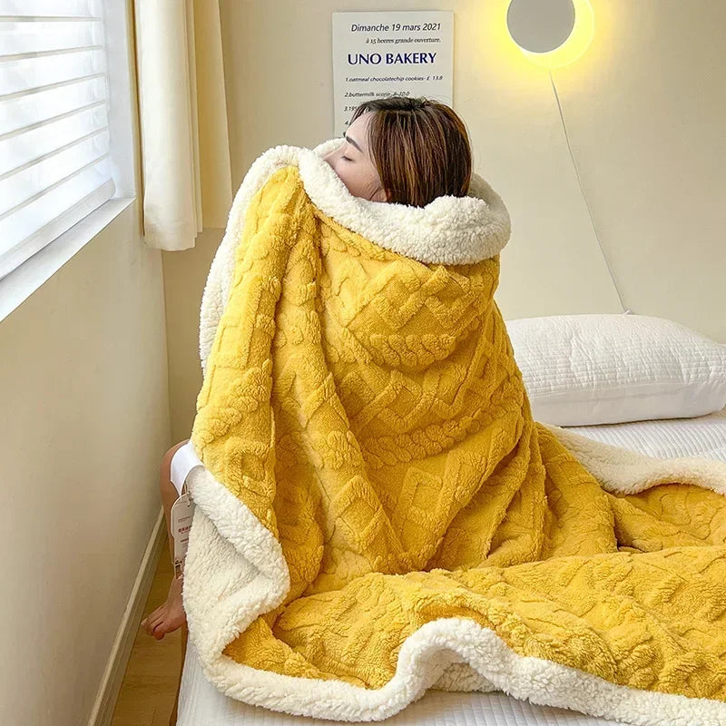 Avenly Blanket - Iron Thread