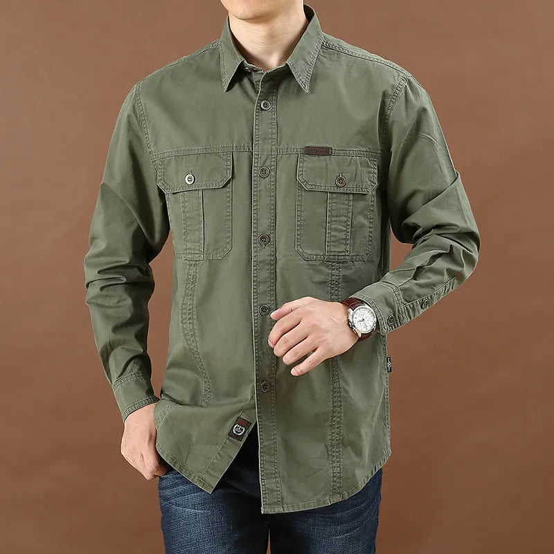 Douglas Cargo Shirt - Iron Thread