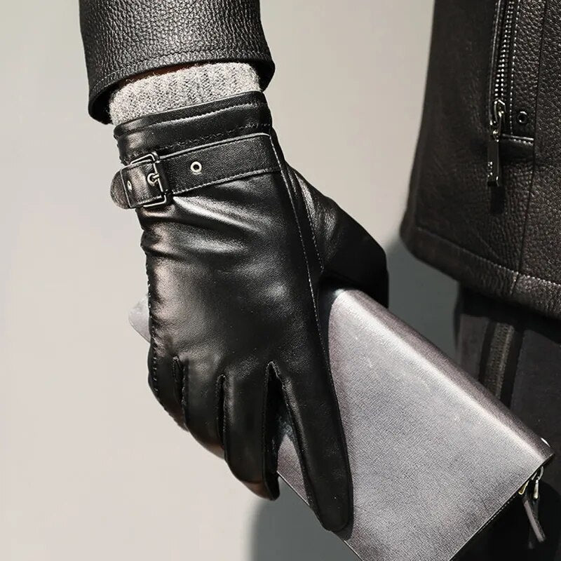 Leathron Gloves - Iron Thread