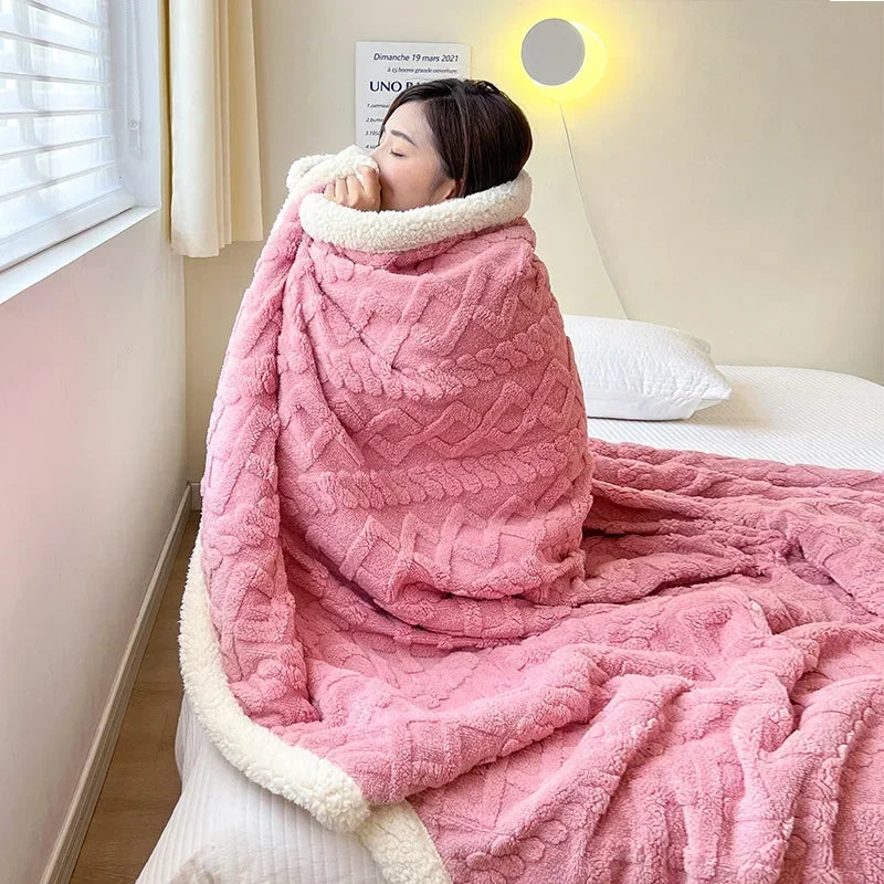 Avenly Blanket - Iron Thread