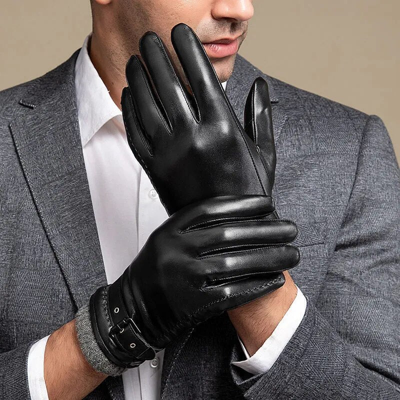 Leathron Gloves - Iron Thread