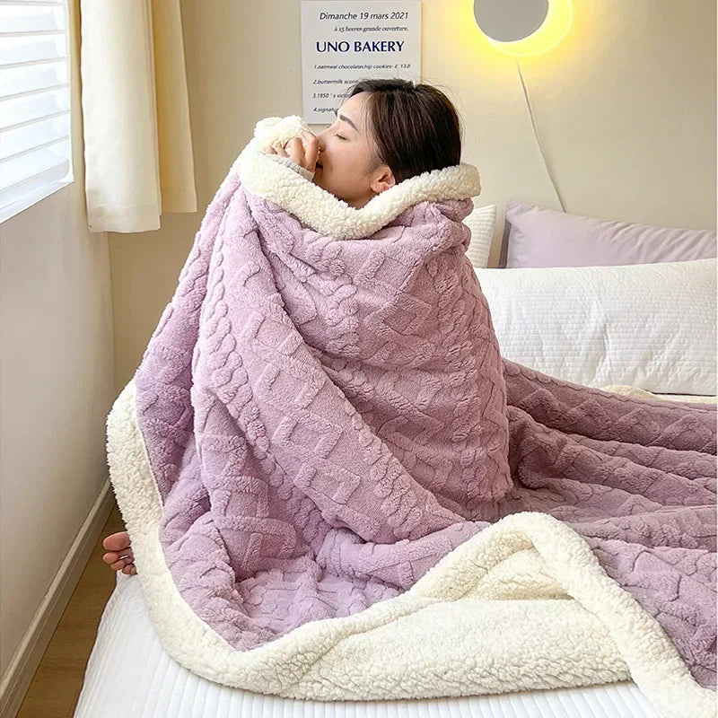 Avenly Blanket - Iron Thread