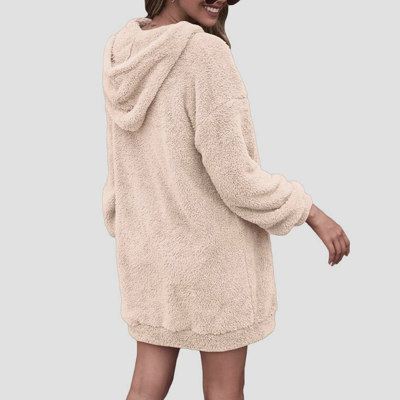Fluffball Hoodie - Iron Thread