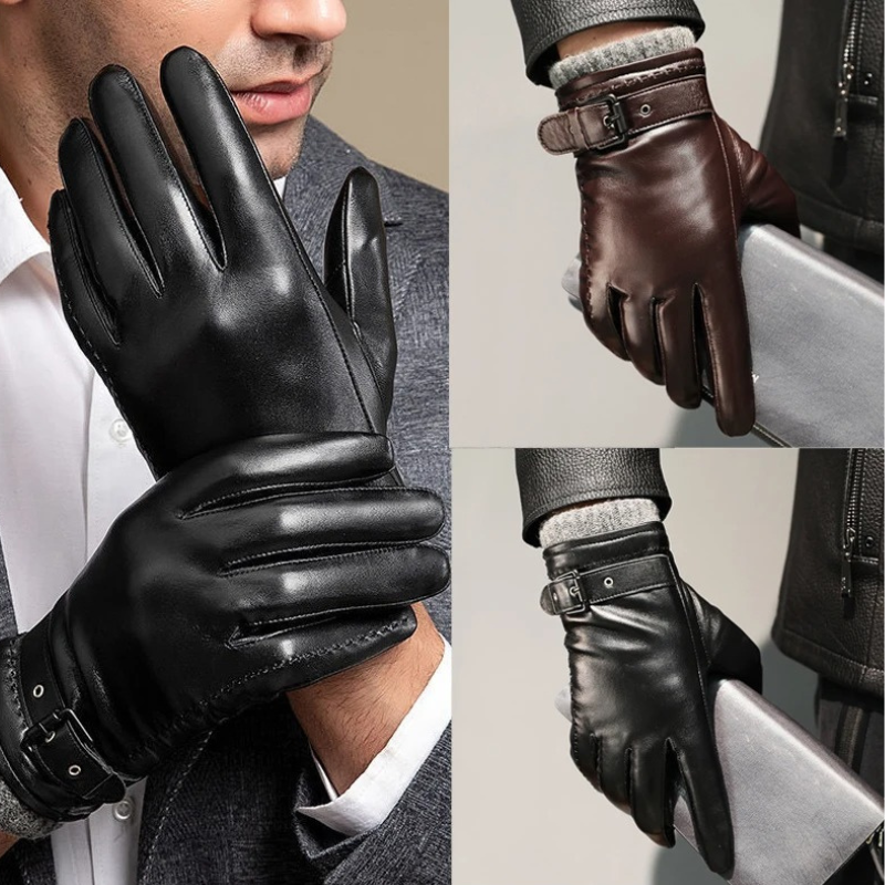 Leathron Gloves - Iron Thread