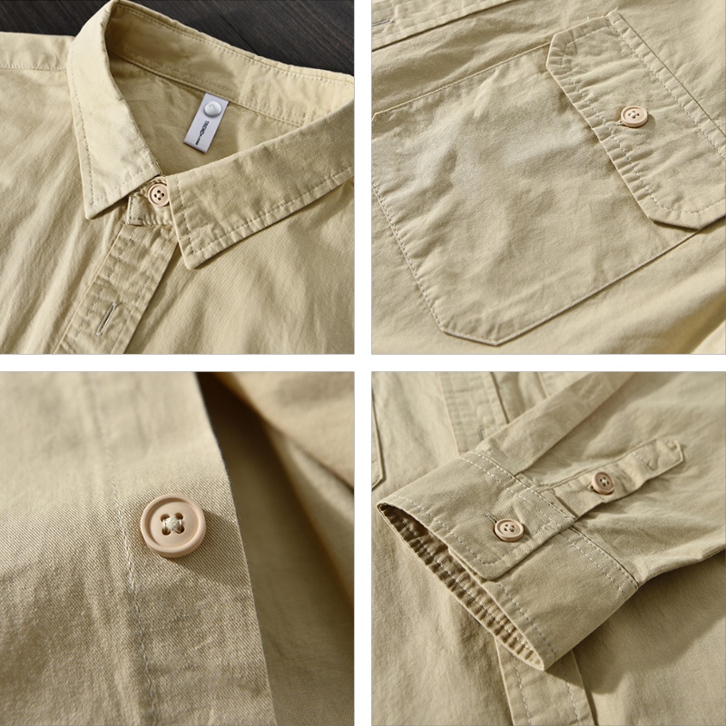 Valdoro 100% Cotton Shirt - Iron Thread