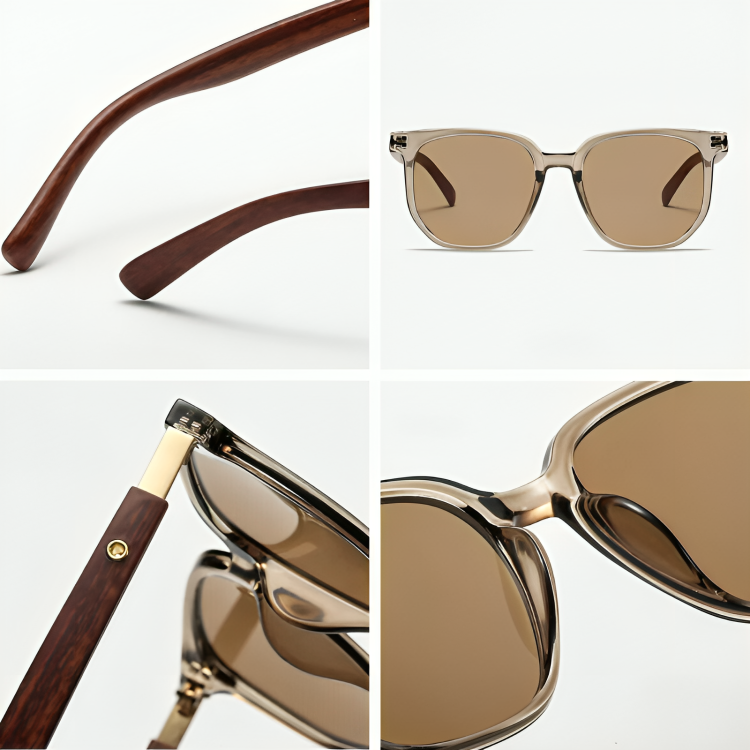 Handcrafted Wooden Sunglasses - Iron Thread