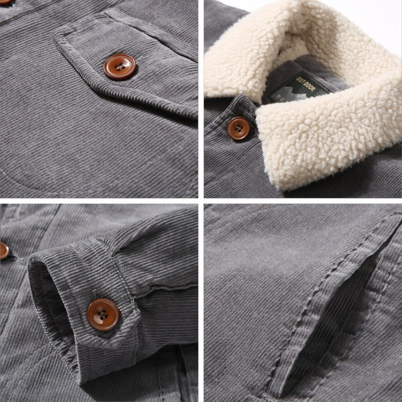 Summit Corduroy Jacket - Iron Thread