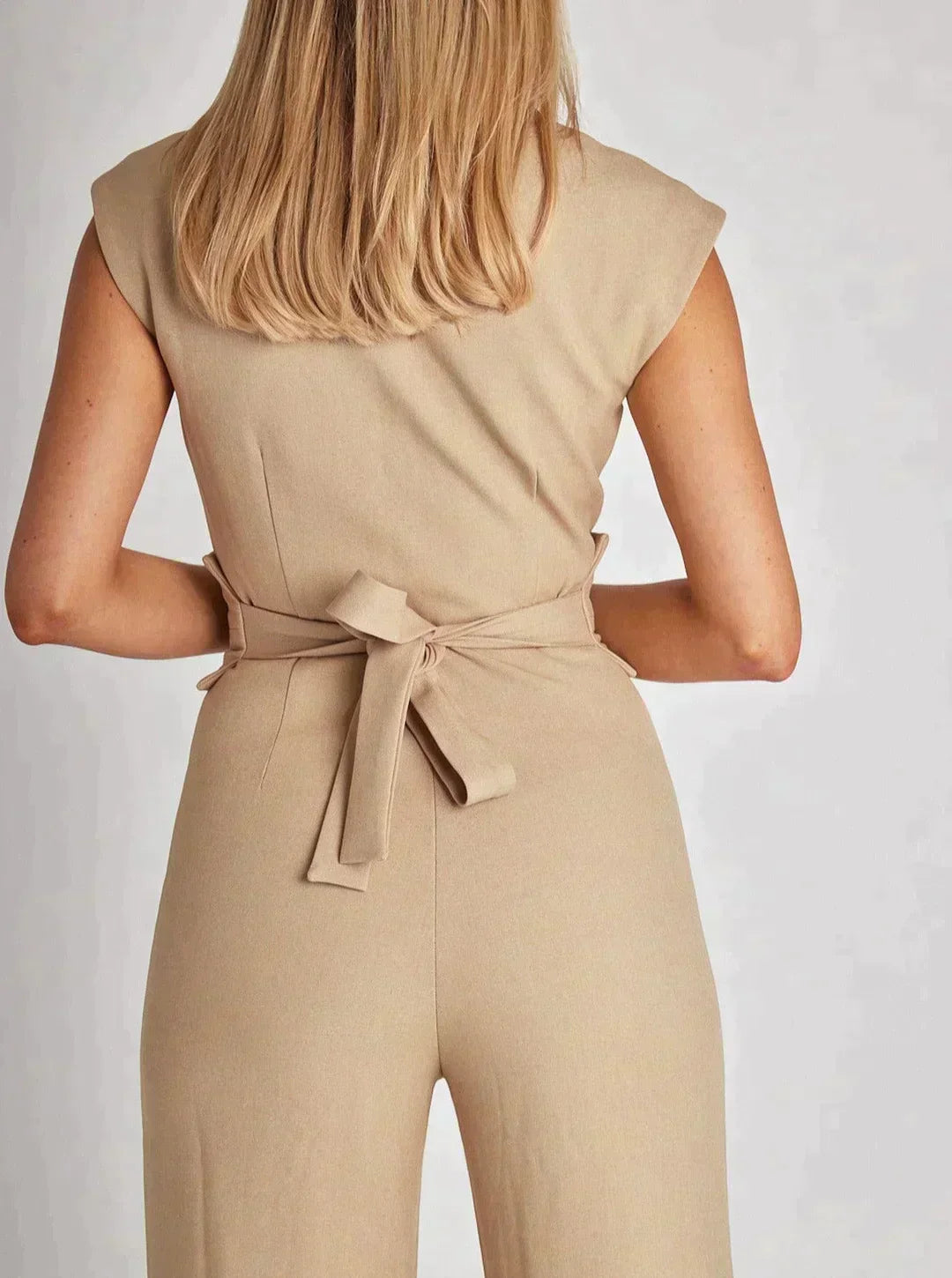 Layla Wide-Leg Jumpsuit - Iron Thread