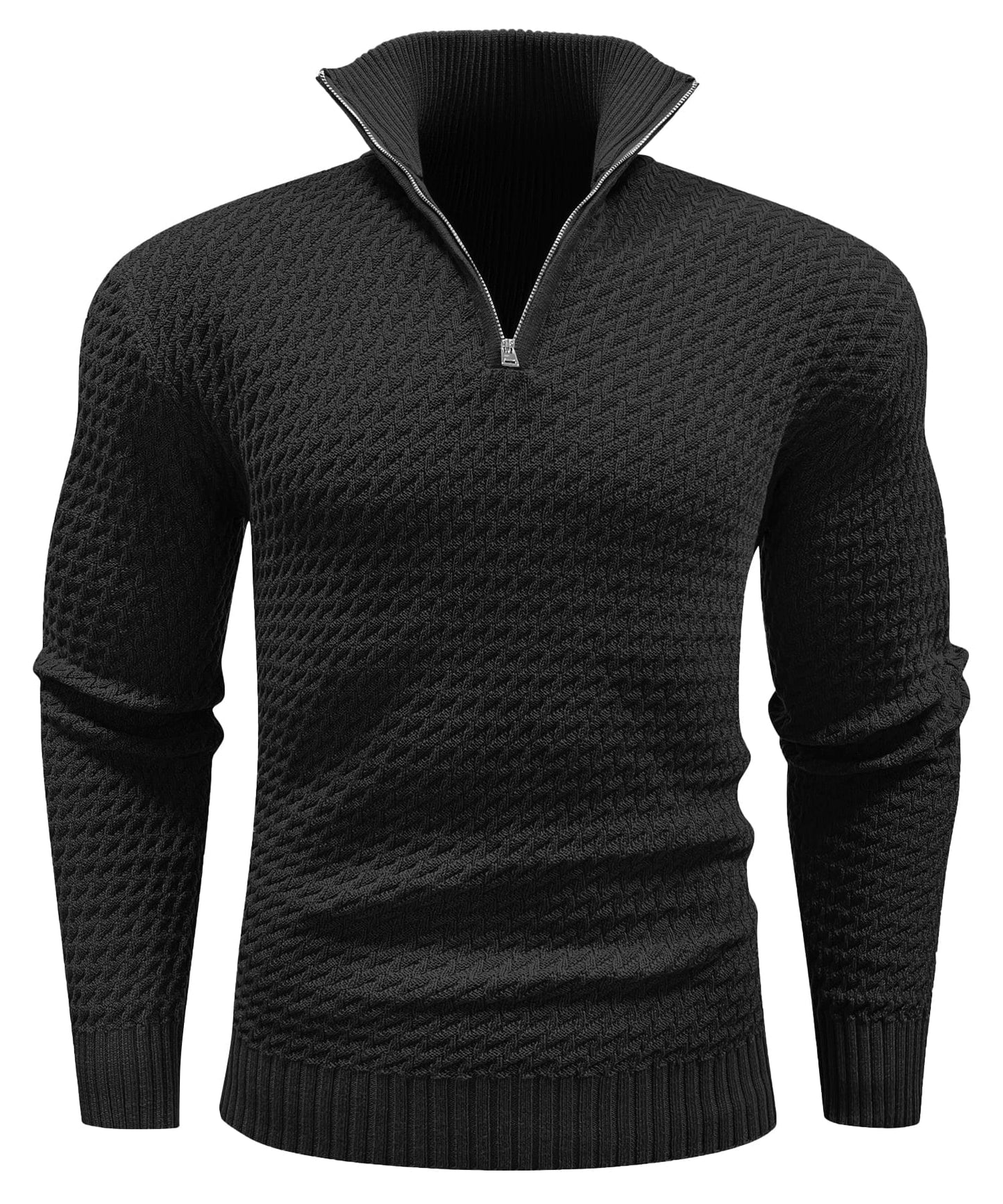 Men's Turtleneck Quarter-Zip (5 Designs) - Iron Thread