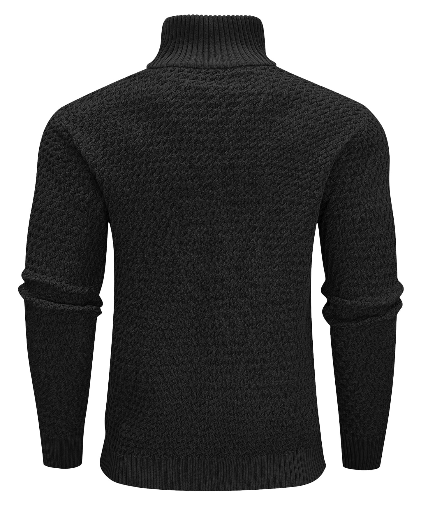 Men's Turtleneck Quarter-Zip (5 Designs) - Iron Thread