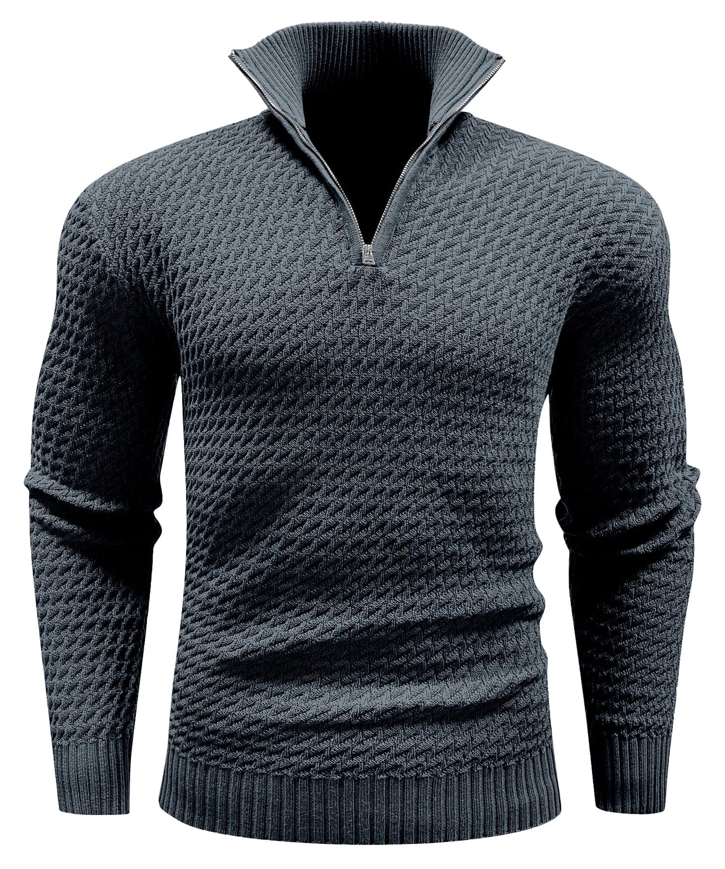 Men's Turtleneck Quarter-Zip (5 Designs) - Iron Thread