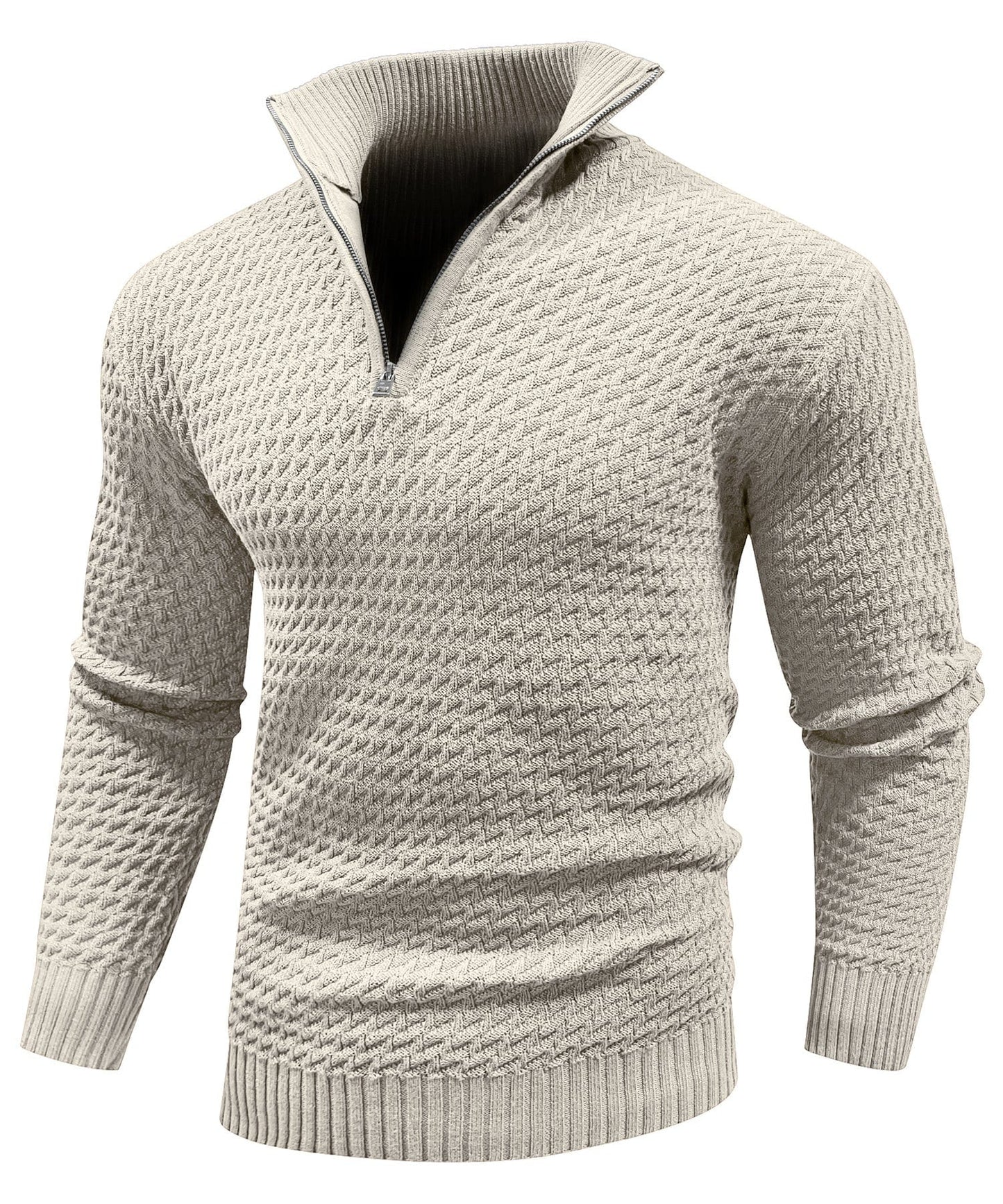 Men's Turtleneck Quarter-Zip (5 Designs) - Iron Thread