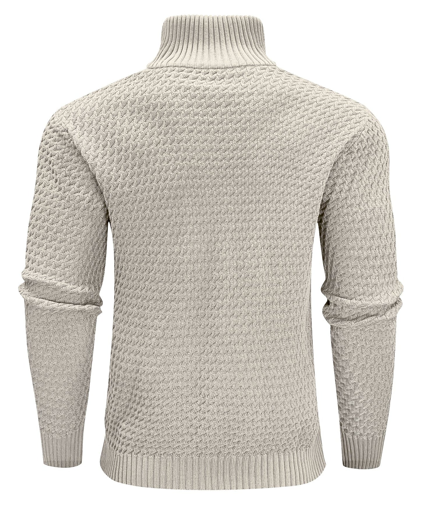 Men's Turtleneck Quarter-Zip (5 Designs) - Iron Thread