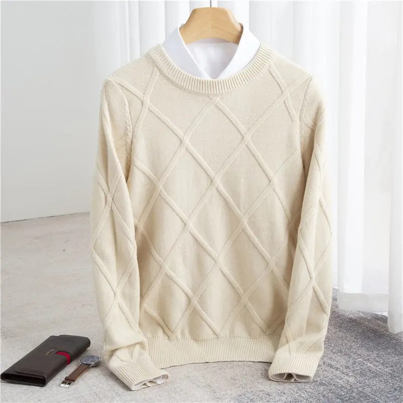 Verona Cashmere Sweater - Iron Thread
