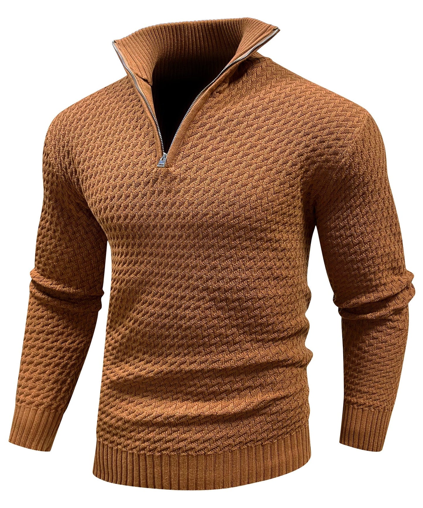 Men's Turtleneck Quarter-Zip (5 Designs) - Iron Thread