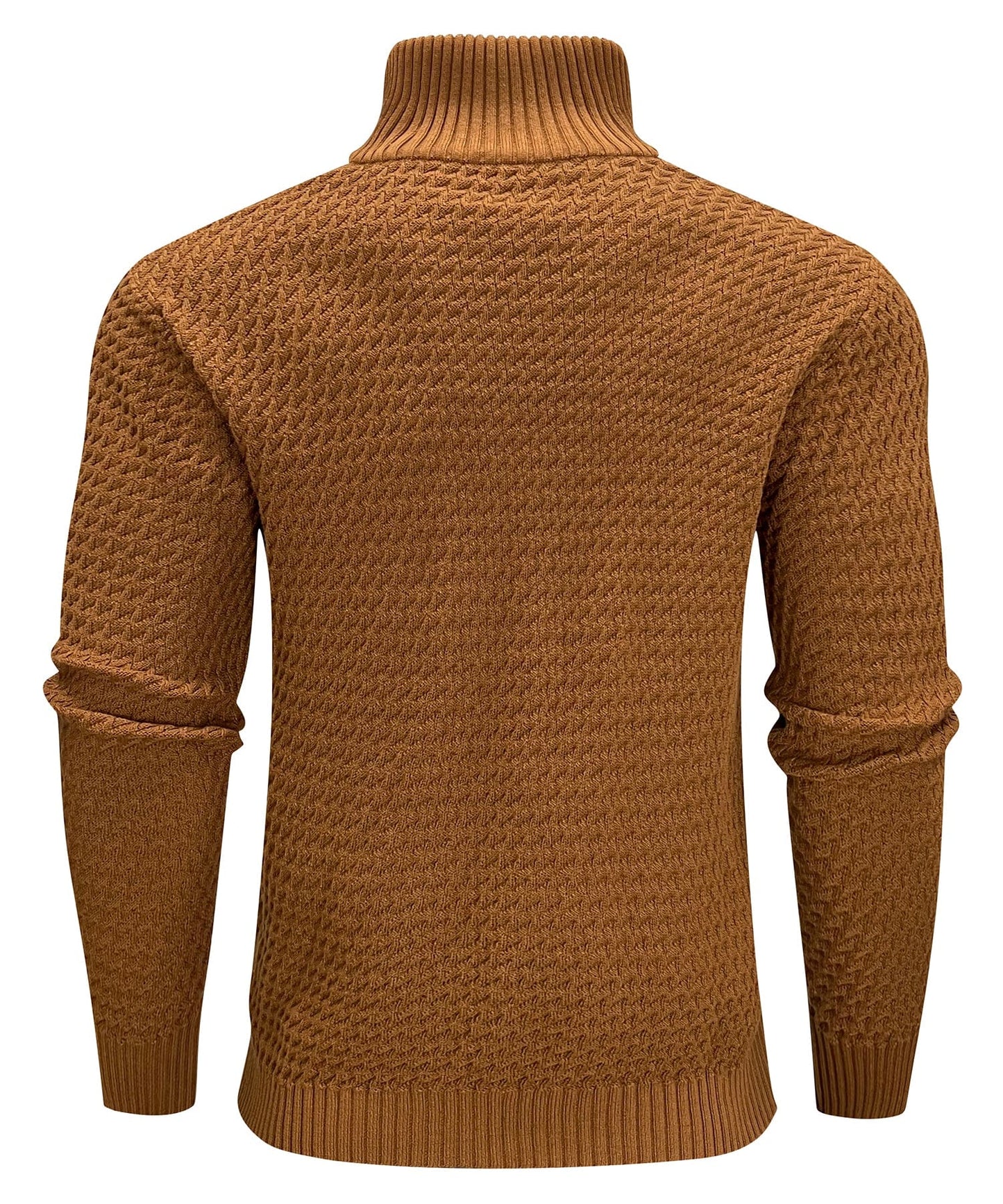 Men's Turtleneck Quarter-Zip (5 Designs) - Iron Thread