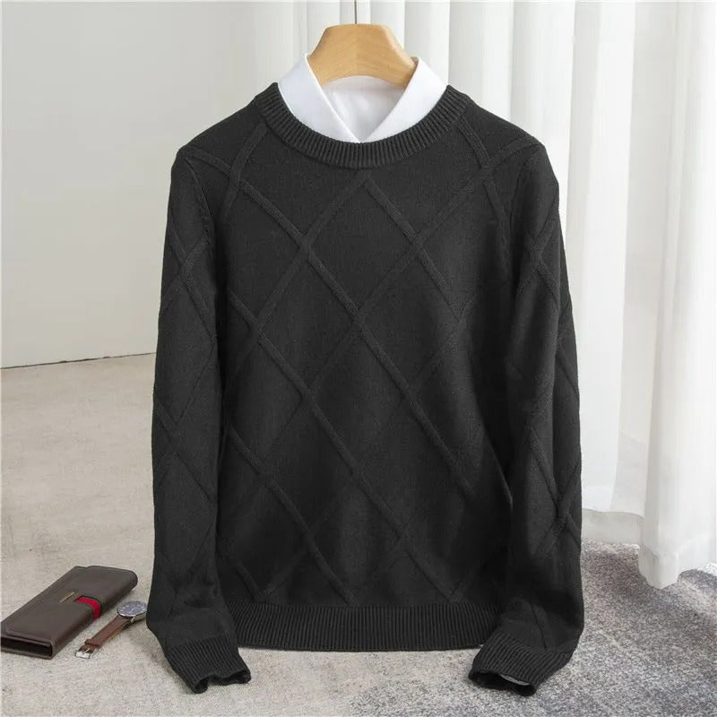 Verona Cashmere Sweater - Iron Thread