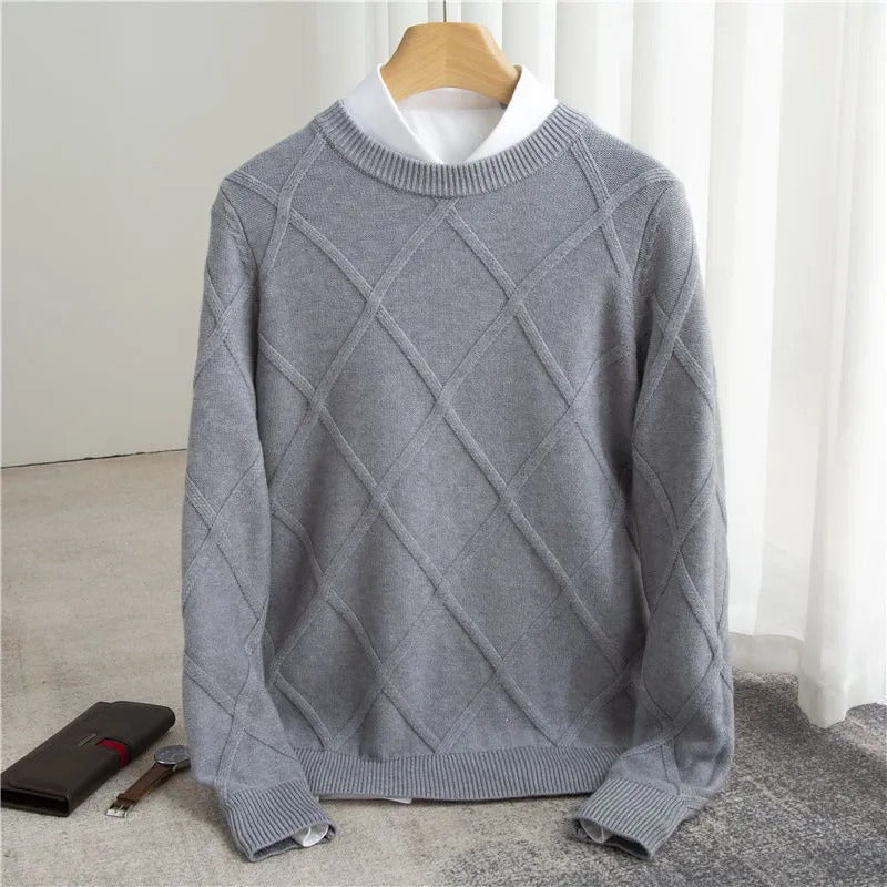 Verona Cashmere Sweater - Iron Thread