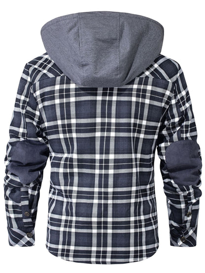Highlander Hooded Flannel Jacket (9 Designs) - Iron Thread