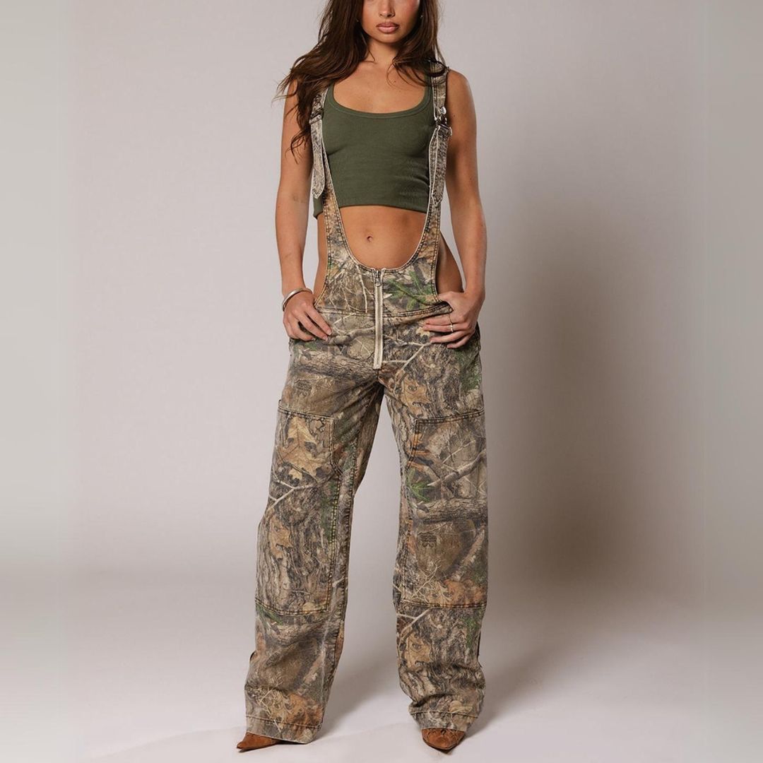 Harper Denim Overalls - Iron Thread