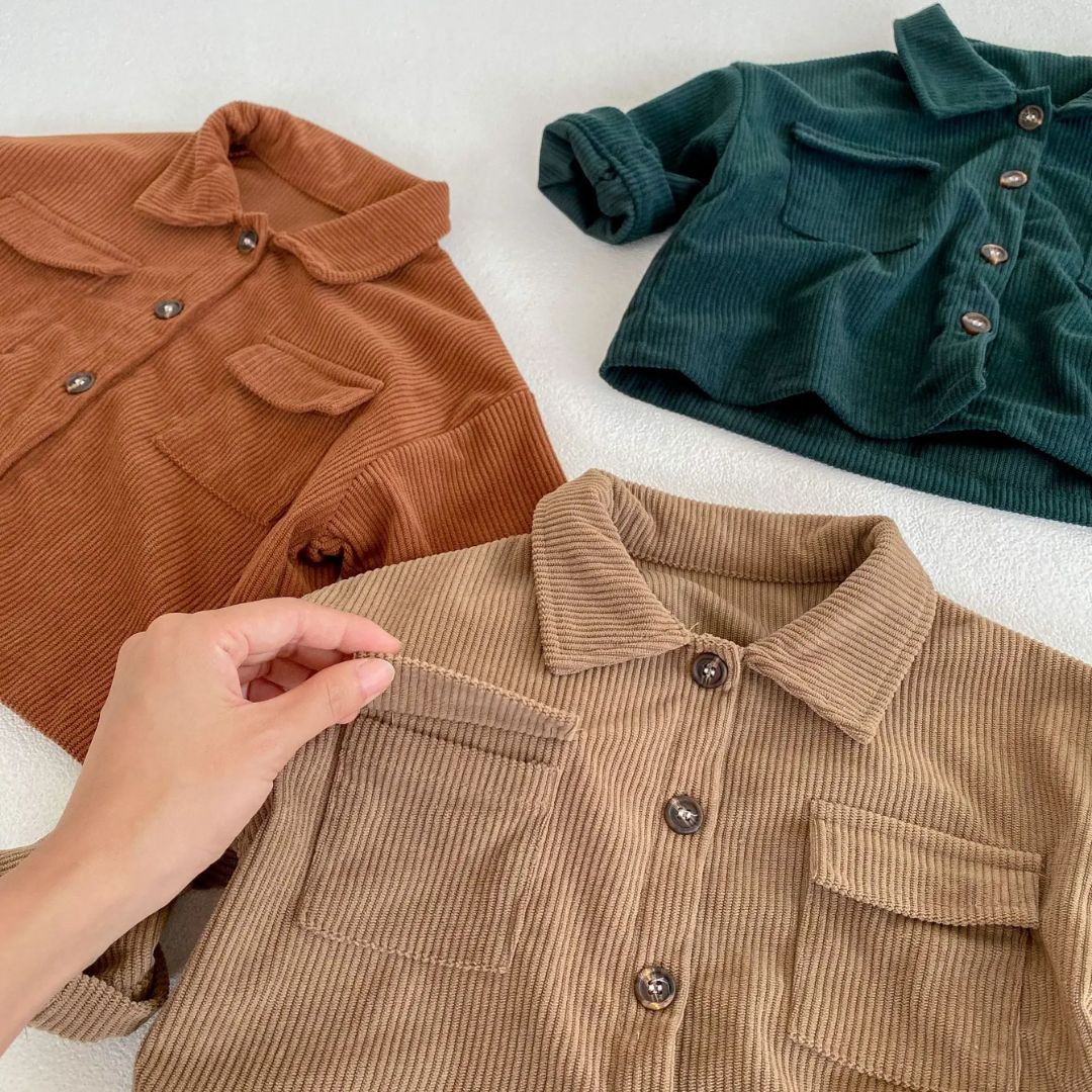 Corduroy Kids Set - Iron Thread