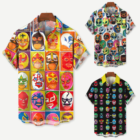 Relaxed Luchador Shirt Bundle #3 - Iron Thread
